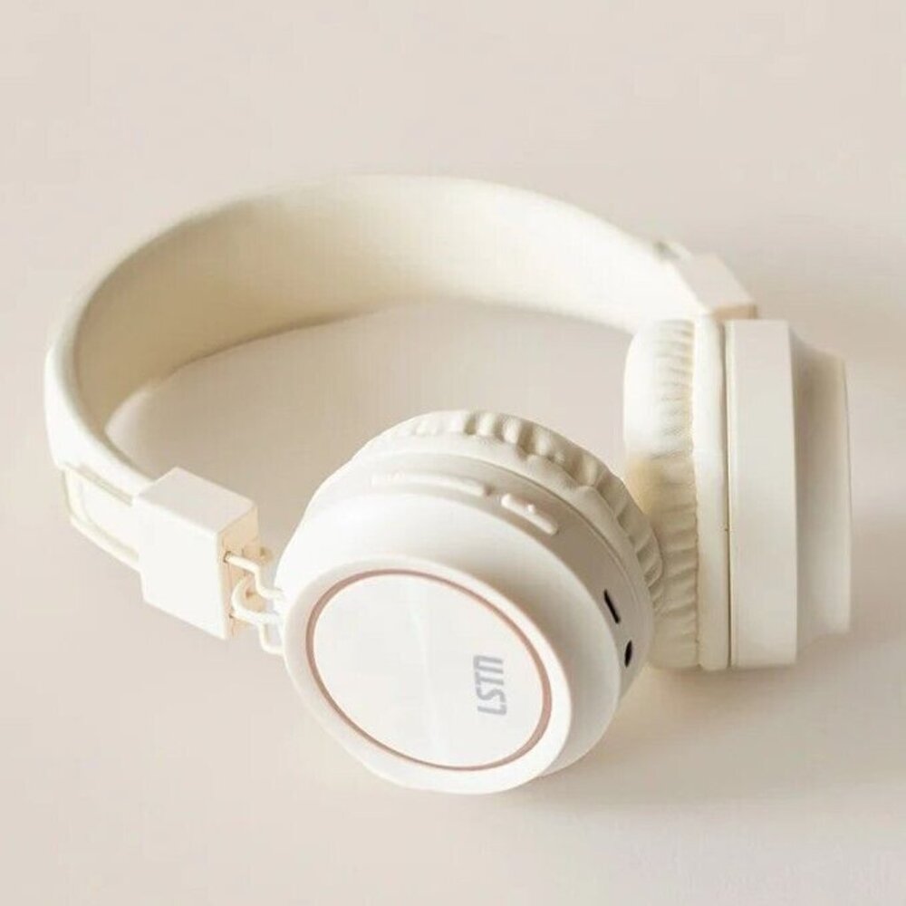 LSTN Sound Co. for Jilly Box Bardot Wireless Headphones in Sand MSRP $177 NEW